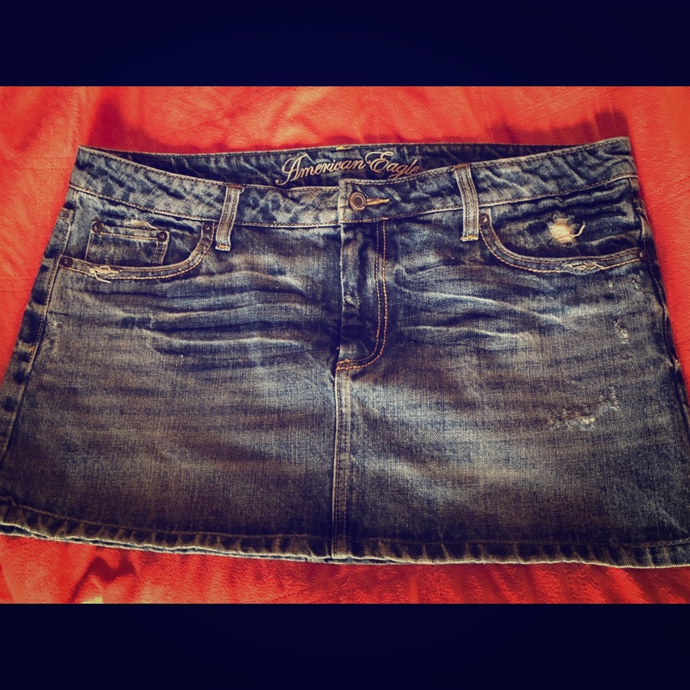 Denim mini